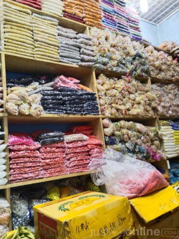 Crystal Beads for sale at tradefair market – Lagos