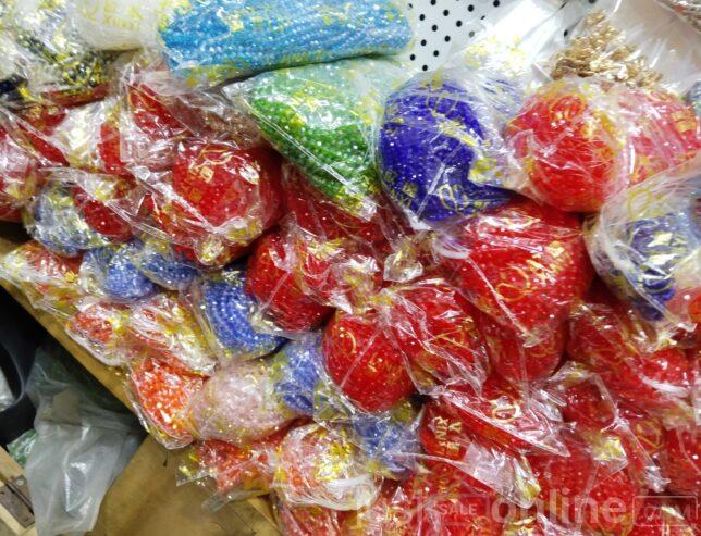 Crystal Beads for sale at tradefair market – Lagos