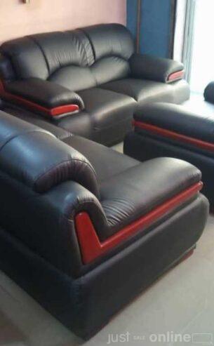 Leather chair by seven for sale at ojo alaba