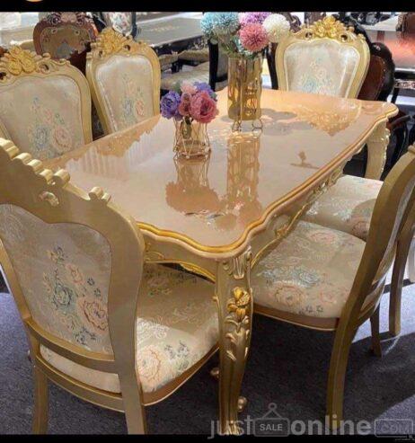 Turkey Crafted Dining Table set for sale – Ojo Alaba