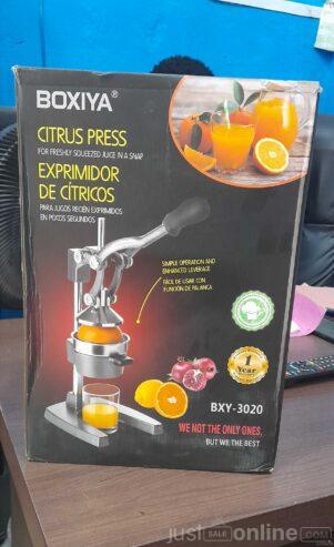 Manual orange juicer available for sale