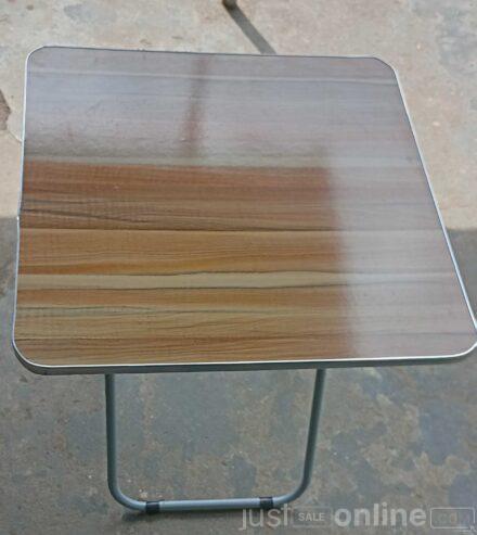 Foldable table and chair for sale at mushin