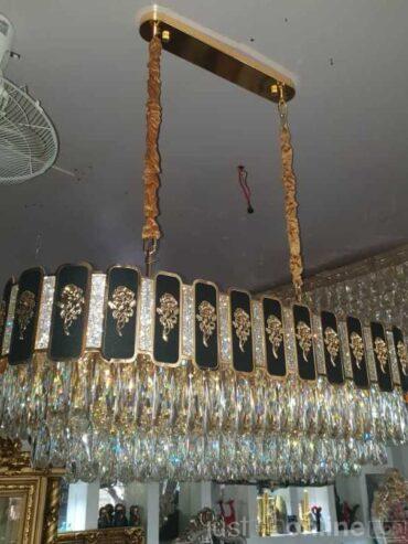 Crystal chandeliers, LED flush, LED wall bracket