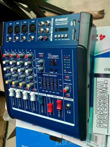 Yamaha Professional 4 Channels Powered Stereo Mixer PMX | Lagos