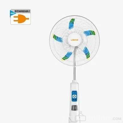 18″ Lontor Rechargeable Fan + Remote Control | Gbagada