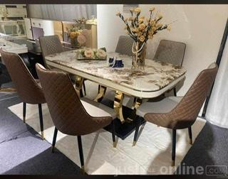 Dining table with chairs for sale in alaba