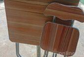 Foldable table and chair for sale at mushin