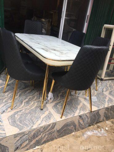 6 Seater Marble Dining Set For Sale At Ojo Alaba