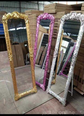 Royal standing mirror for sale at ojo Alaba market