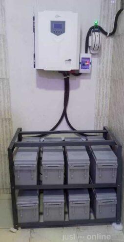 10kva inverter and batteries for sale at alaba