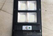 Solar light fitting selling at Alaba international mark