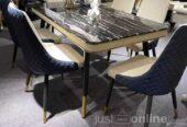 Marble Dining table with 6 Chairs – Ojo Alaba -Lagos