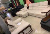 Set of L shape sofa chair for sale at Ojo Alaba market