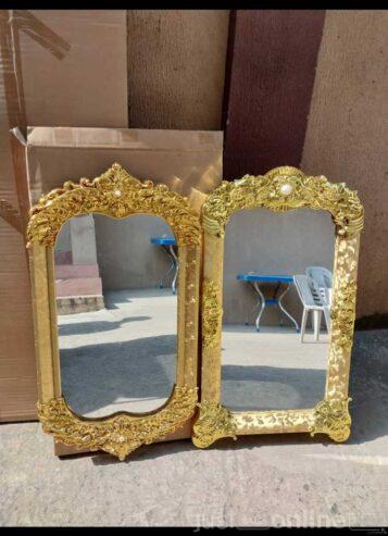 Royal wall mirror for sale at ojo Alaba market