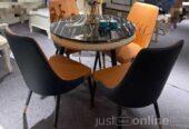 4 sitters marble dinning table for sale at ojo Alaba ma