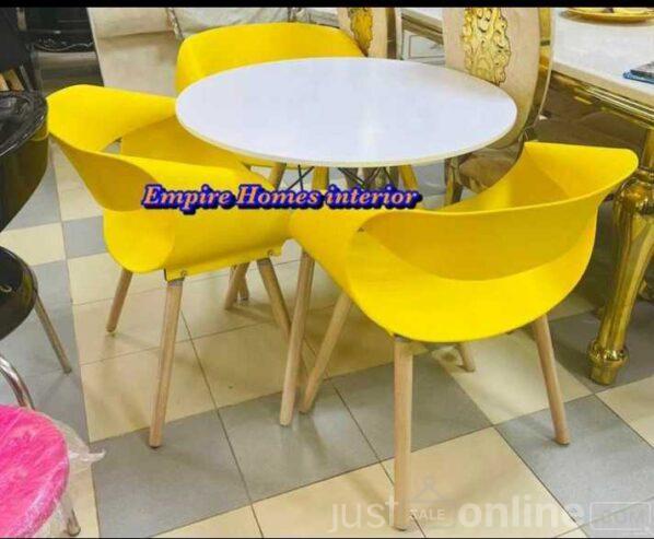 Restaurant table and chairs set for sale at ojo Alaba