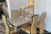 Six seater Marble Dining Table For Sale | Alaba