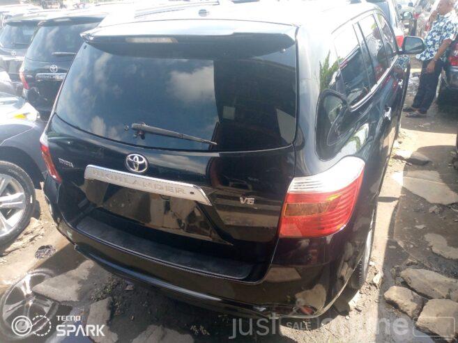 Toyota Highlander 2012 for sale at apapa Lagos