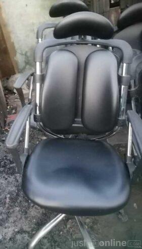 Office back support chair for sale at mushin