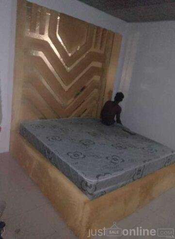 Complete bed frame for sale at ikorodu