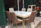 6 Seater Marble Dining Set For Sale At Ojo Alaba