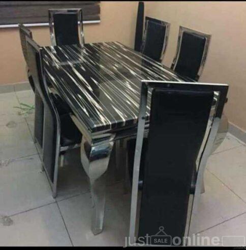 Six seater Marble Dining Table For Sale | Alaba