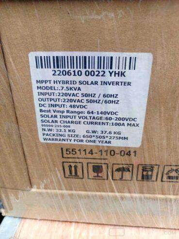 Yohako 7.5kva 48v hybrid solar inverter for sale | Alaba