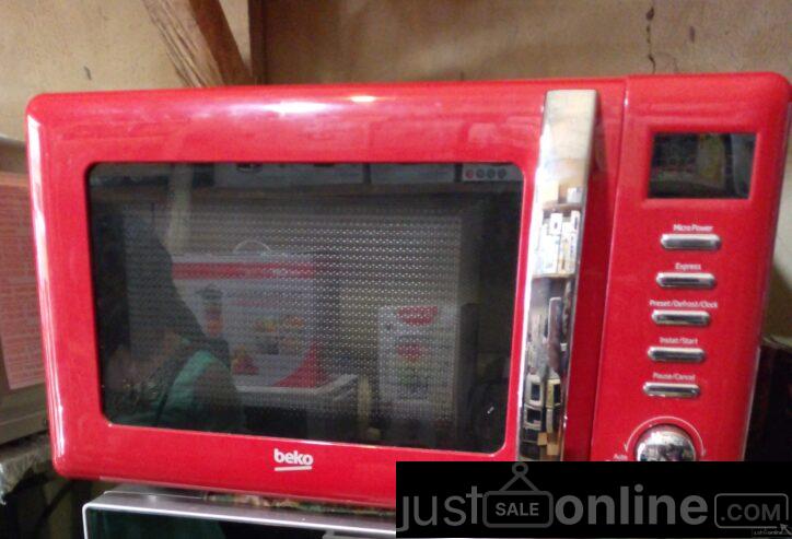 Mirror face microwave for sale at alaba market