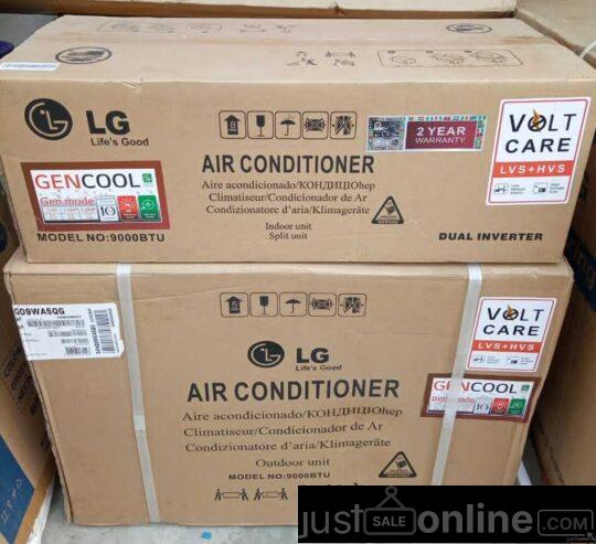 LG Hisense air cool and Gencool inverter air conditione