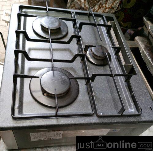 Four burner with gas oven for sale at alaba market