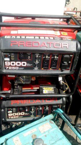 9kva imported USA predator generator