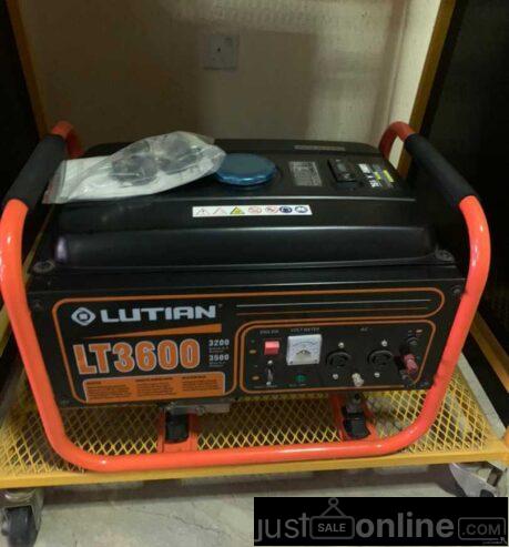 Brand New Lutian 3.5KVA Manual Start Petrol Generator L