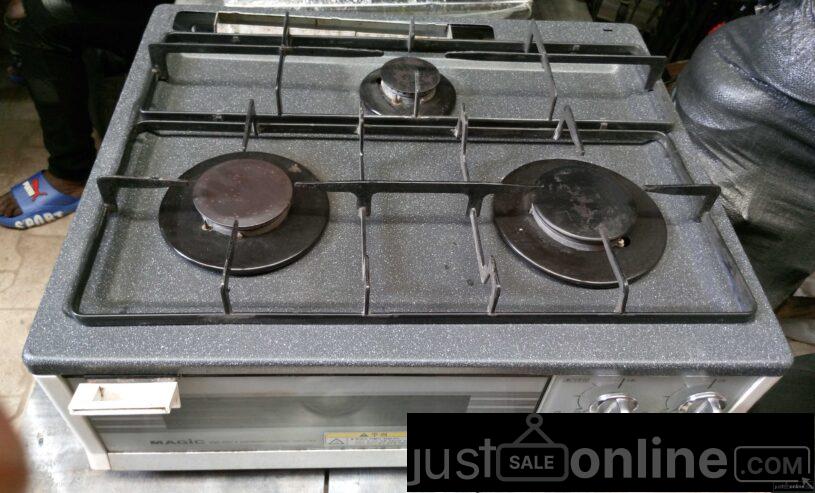 Four burner with gas oven for sale at alaba market