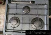 Four burner with gas oven for sale at alaba market