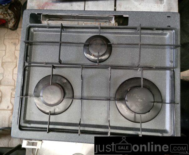 Four burner with gas oven for sale at alaba market