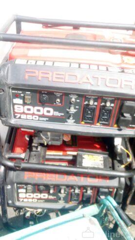 9kva imported USA predator generator