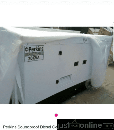 Perkins soundproof diesel generator 20kva