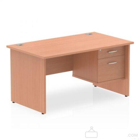 White and brown desks for sale in Mushin