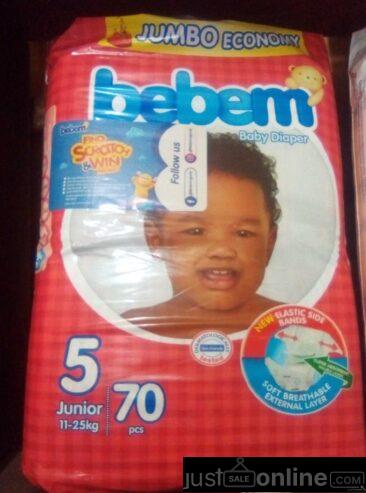 bebem baby diapers for sale at tradefair market