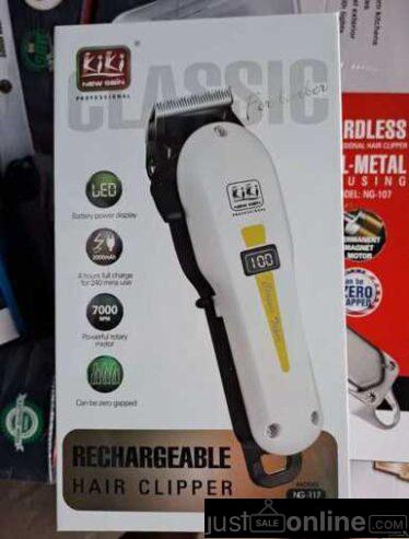 Chargeable barbing Clipper for sale in ikorodu