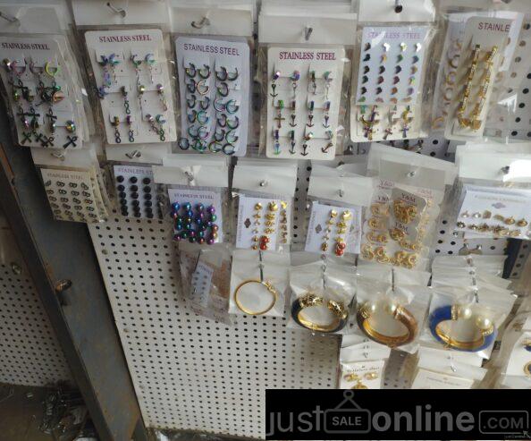 DS design jewelry,clip earrings,and chains – Lagos