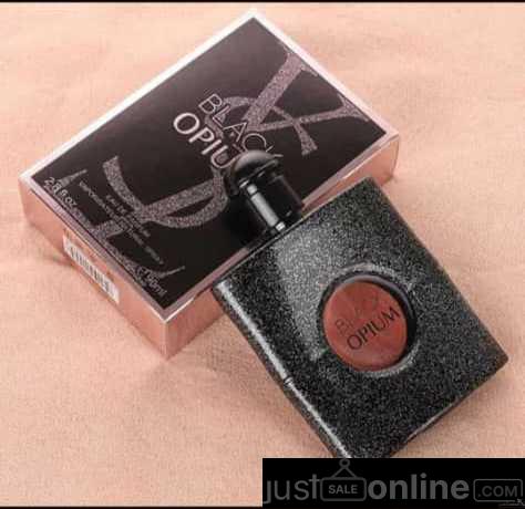 Black Opium perfume for sale at tradefair market