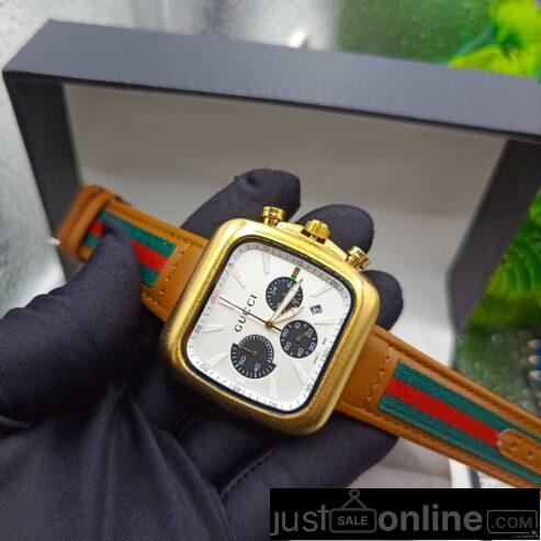 Gucci wrist watch for sale at trade fair