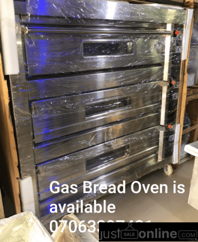 9trays bread gas oven