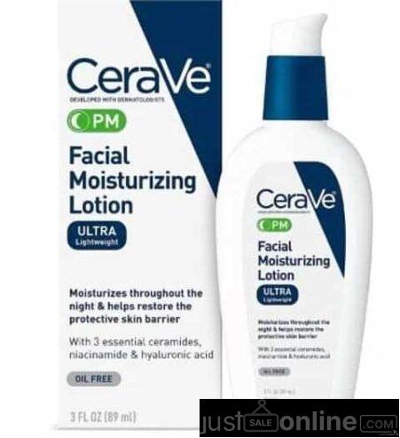 Cerave products for sales at trade fair market