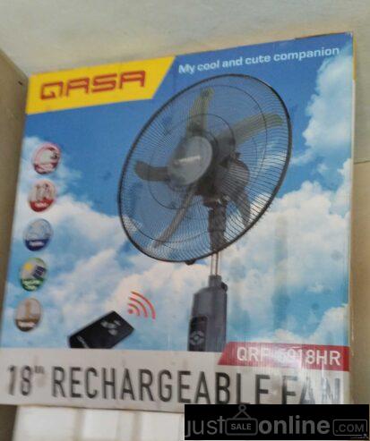 QASA chargeable Fan for sale in ikorodu