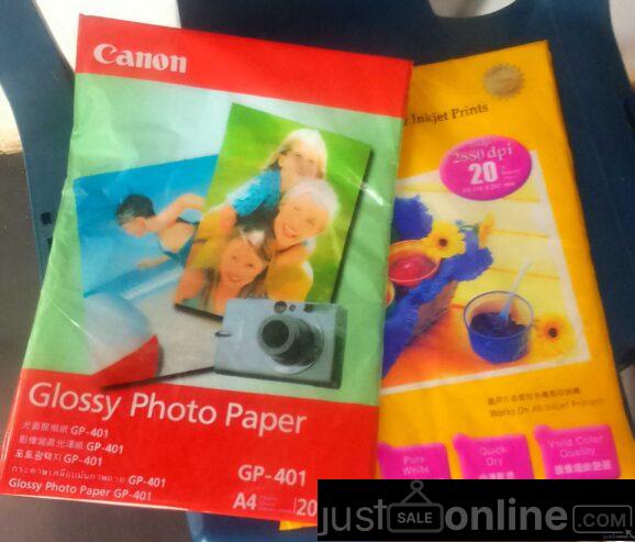 Canon Photo Paper for sale in ikorodu