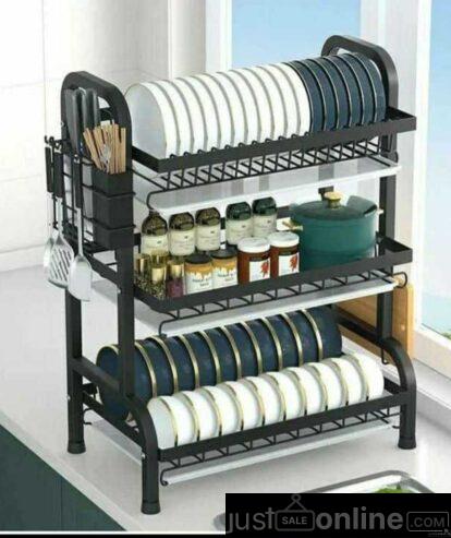 3 tier Plate rack for sale @ tradefair Lagos