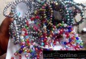 Crystal Beads For Sale at trade fair market