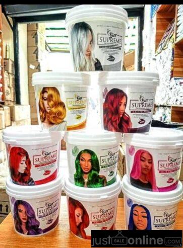 Hair dye for sale at tradefair market